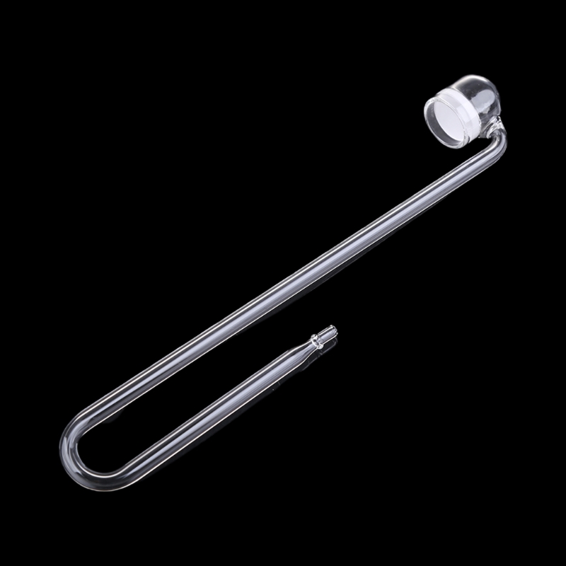Glass CO2 Diffuser Transparent - Aquarium Liquid Carbon ulasan dan harga