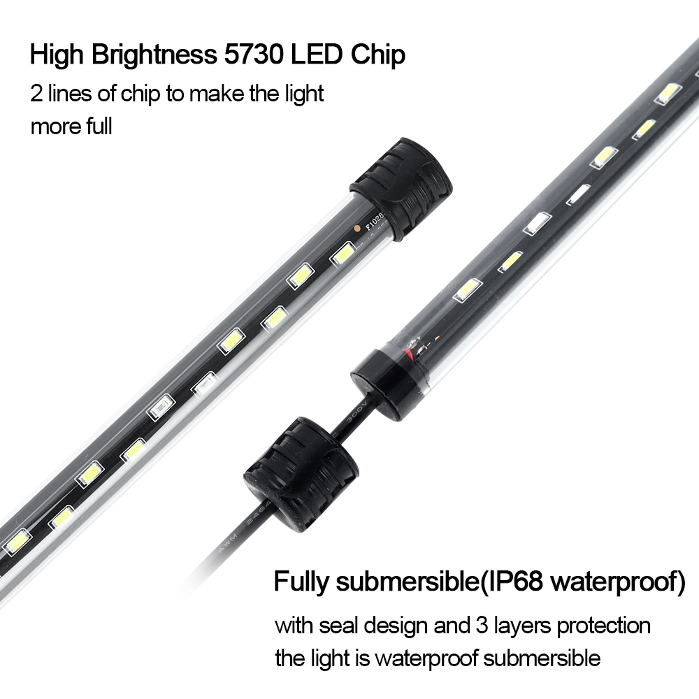 Aquarium Light LED Plant Grow  - Aquarium Plant Substrate ulasan dan harga
