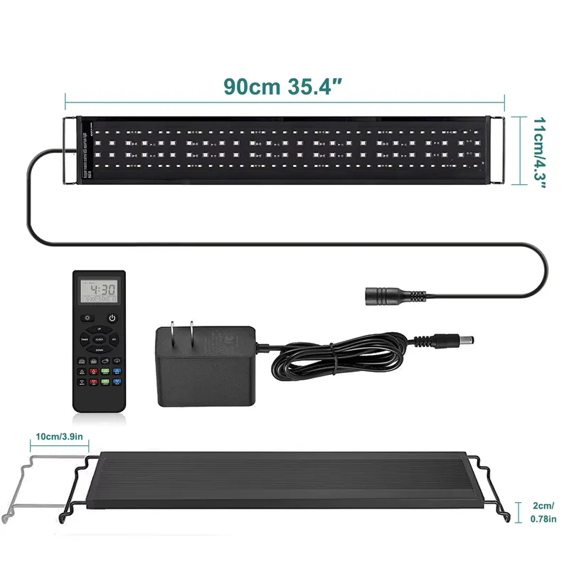 SIROKA 90cm Remote Control Sma - Aquarium Plants Live ulasan dan harga