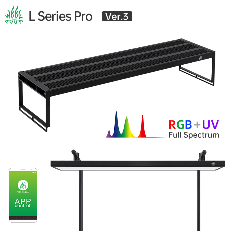 WEEK AQUA L Series APP Control - Aquarium Plant Light ulasan dan harga