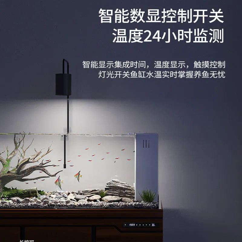 Large Ultra White Glass Fish T - Aquarium Planted Tank Filter ulasan dan harga