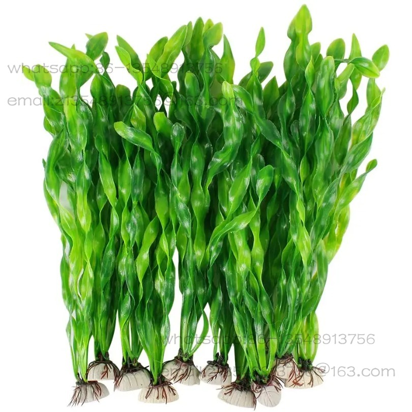 5/10pcs Plastic Aquarium Plant - Planted Tank ulasan dan harga