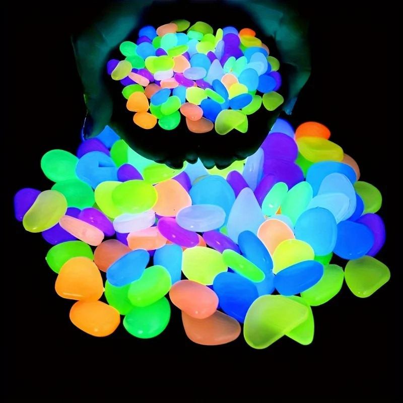 100/300pcs Glow In The Dark Pe - Plant Aquarium Pot ulasan dan harga