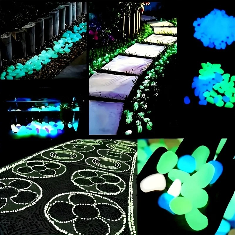 100/300pcs Glow In The Dark Pe - Plant Aquarium Pot ulasan dan harga