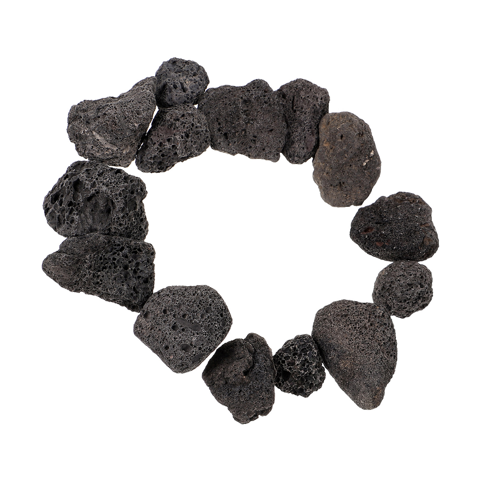 1Pack Natural Volcanic Stones  - Plant Aquarium Pot ulasan dan harga