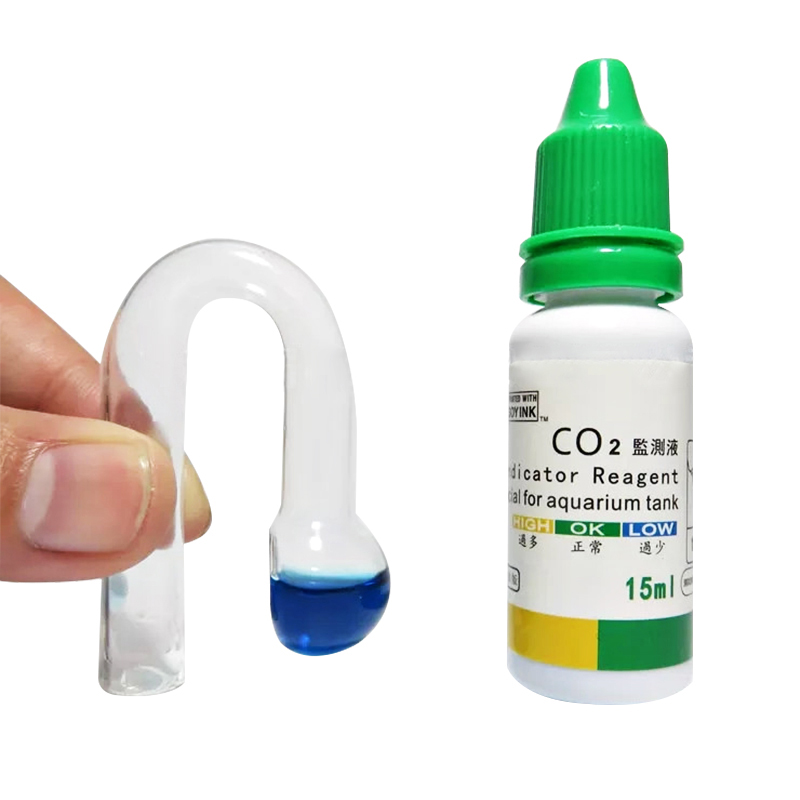 Aquarium CO2 Indicator Solutio - Aquarium Liquid Carbon ulasan dan harga