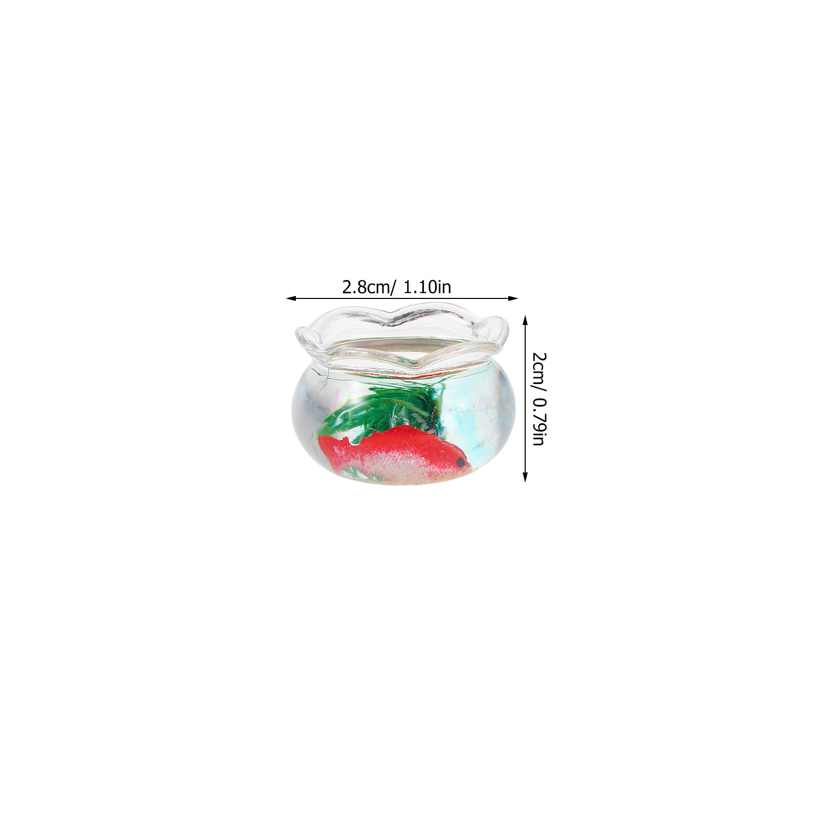 5pcs Miniature Koi Fish Tank:  - Planted Tank ulasan dan harga